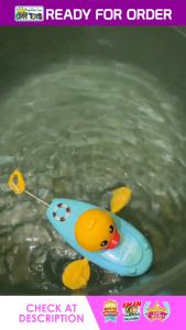 Mainan Mandi Anak Kapal Perahu Bebek - Mainan Mandi Bebek Dayung Yi 26 - Perahu Duck Rowing Boat