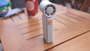 WH14 Violent Portable Mini Turbo Fan 100-Speed Stepless Control LED Digital Display USB rechargeable Handheld Desktop