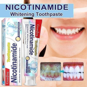 pemutih gigi teeth whitening nicotinamide toothpaste original oral care ubat gigi pemutih gigi kuning tartar remove 烟酰胺牙膏100g