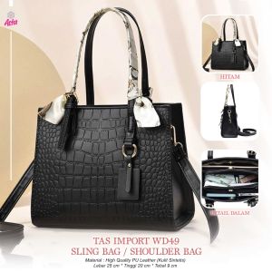 BISA COD Tas Keren Import Sling Bag / Shoulder Bag / Hand Bag High Quality Tas Import WD49 Koleksi Tas Kerenz