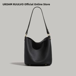 URCDN RDALVO | Vintage Retro Womens Bucket Bag Spacious Shoulder