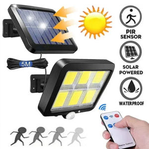 3000LM Super Bright Solar Lights Outdoor Split Wall Lamp 3Mode Waterproof Motion Sensor Street Light For Home Garden Landscape