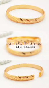 Gelang Desain Kecil & Lapis Emas: Aksesoris Perhiasan Xuping Wanita