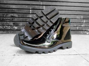 sepatu pdh big size 39-47 kilap tampa semir sole radial
