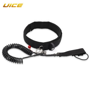 UICE | SUP Board Surf Waist Rope Hydrofoil Leash 10FT Surfboard Waist Leash Belt Quick Release Waist Rope Surfboard Accessory