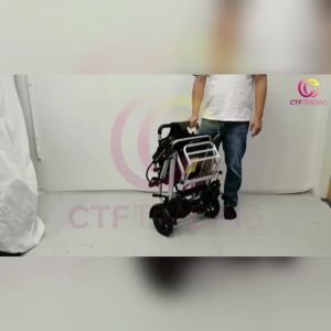 Super Lightweight Electric Travel Wheelchair With Anti-Tipper