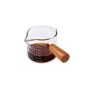 1pack Glass Measuring Cup with Handle Double/Sigle Spout Glass Measuring Cup with Dual Scale Clear Milk Coffe Measuring Cup