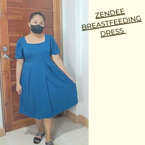 ZENDEE ND NURSING MATERNITY DRESS FIT MEDIUM TO XL