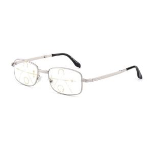 แว่นสายตาสำหรับผู้ชาย ทรงพับได้ น้ำหนักเบา ระดับไฮเอนด์ ป้องกันแสงสีฟ้า ความคมชัดสูง สำหรับผู้สูงอายุ