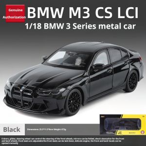 Xe Mô Hình BMW M3 Tỷ Lệ 1:18 Chất Liệu Hợp Kim Cao Cấp Chức Năng Kéo Lùi Đồ Chơi Sưu Tầm Dành Cho Lứa Tuổi Từ 14 Trở Lên