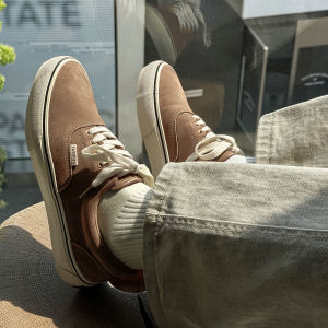 Casual Canvas Skate Shoes Mens Flat Bottomed Retro American Style Japanese Flavored Sulfurized Shoes High Street Youth Board Shoes