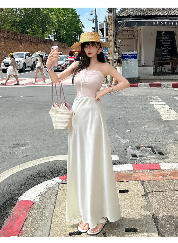 satin dress for women Ruched Short A-line by Poly USA 9248 XL / Champagne Moda 2000 ♥ #1 Color:Mango Greenery — modern and swatches-danny-midi-dress
