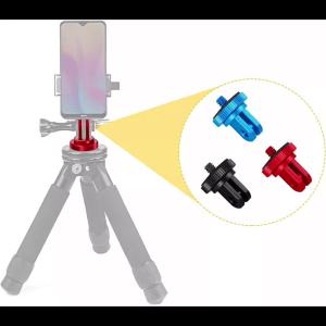 Bộ Chuyển Đổi Giá Đỡ Tripod Hợp Kim Nhôm 1/4 Inch Cho DJI Action 5/4 GoPro 13/12 Insta360 X5/X4 - Bộ Chuyển Đổi Giá Đỡ Máy Ảnh Đa Năng