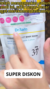Sabun Mandi Dr.Saito Skin 377 Luminous Mencerahkan dan Merawat Kulit 250ml