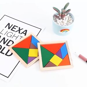 [HCM]Xếp hình trí uẩn 7 mảnh - Tangram - Đồ chơi thông minh cho bé
