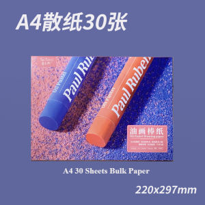 30 Sheets Paul Rubens Premium Pastel Paper Paper 112lbs/240gsm for Oil Pastels Crayons Mixed Medium Heavyweight Drawing Paper