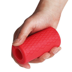 【Local Warehouse】Thick Dumbbell Fat Barbell Grips Bar Handle Pull Up Weightlifting Support Silicon Anti-Slip Protect Pad for Body Building Silicone Protect Pad Thick Dumbbell Fat Barbell Grips Bar Handle Pull Up Weightlifting Support