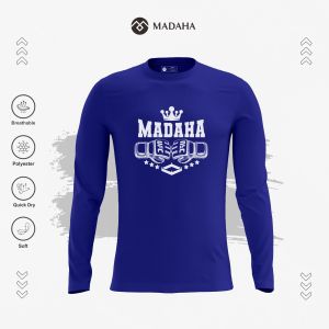 Madaha Kaos Baju Lengan Panjang Dry fit Jersey Olahraga UFC GLOVES
