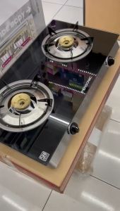 KOMPOR GAS KACA PENSONIC 2 TUNGKU PGC220G Tempered Glass - KOMPOR SAJA