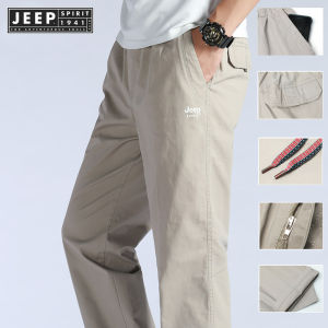 Jeep Spirit 1941 - กางเกงลำลองหลวมของผู้ชาย หลอดตรงขนาดใหญ่ แฟชั่นฤดูใบไม้ ร่วงรุ่น