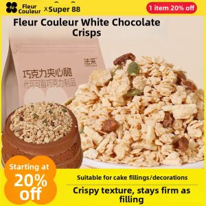 FleurCouleur | Cake Filling White Chocolate Mixed Nuts Crisp Wafer Baking Ingredients