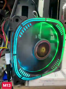 Quạt Tản Nhiệt Fan Case M13 Led RGB Gắn Trực Tiếp Nguồn