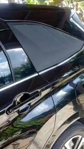 2PC Perodua Alza Window Cover Mustang Louver Shark Car Mirror Cover Rear Triangle Window Cover Car Door Visor Sun Protector Sunshade Sunshield Car Accessories Aksesori Kereta Alza Old Alza New