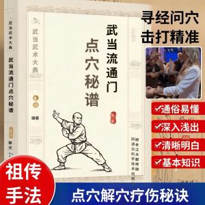 Wudang secrets and acupuncture books martial arts secret manuals Wudang martial arts books acupuncture secrets