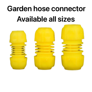 1/2 5/8 3/4 1 Connector Tubing Fitting Garden Hose PVC hose coupling Water Connecting Tube