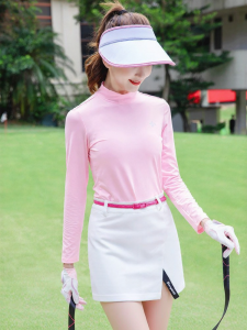 TTYGJ | Sun Protection Moisture-wicking Long-sleeve Womens Golf Shirt