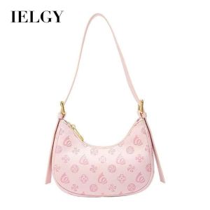IELGY ยอดนิยมเข้ากับทุกชุดกระเป๋าหิ้วไหล่ข้างเดียวใต้วงแขนครึ่ง