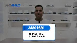 FOREDGE Switch AI8016M 16-Port 100M AI PoE