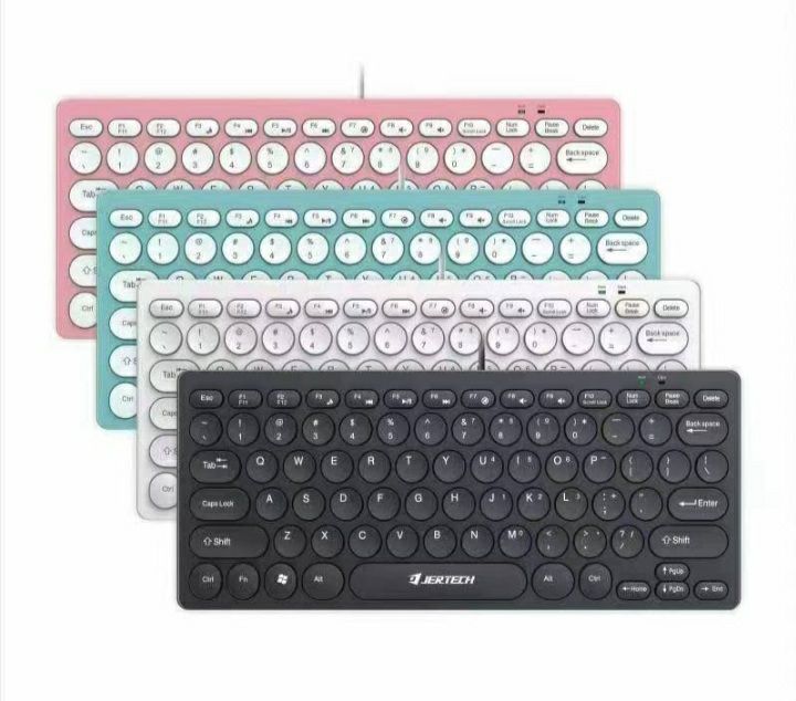 Macaron multimedia wired usb mini keyboard dy 500 universal for pc