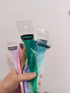 【 Buy 4 Free 1 Hair Comb 】13-Color Straight/Curly Hair 55CM Seamless Wig Piece Fashion Girl Simulation Dye Hair Long Hair Clip
