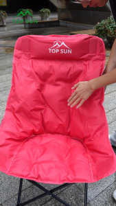 BKK เก้าอี้สนาม เก้าอี้พับ เก้าอี้สนามทรงอ้วน เก้าอี้แค้มปิ้ง พับเก็บได้ พกพาสะดวก รับน้ำหนักได้300KG