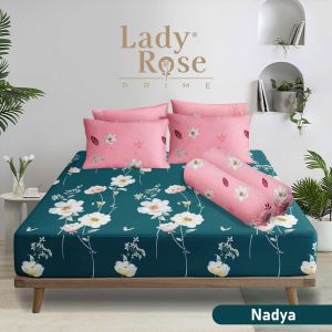 LADY ROSE - Sprei lady rose prime  king 180x200 bantal 4 tinggi 30cm