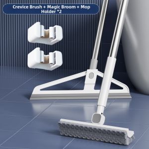 Bathroom and Floor Long Handle Gap Cleaning Brush