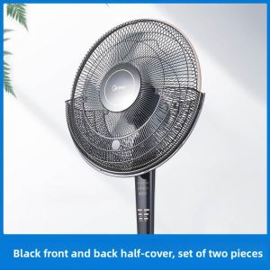 MENGMIAN | Dustproof Cover for Floor Fan with Round Safety Net for Children