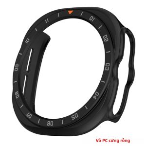 Miếng Dán Cường Lực Kính Cường Lực Samsung Galaxy Watch Ultra2 2026 Ốp Lưng Cứng PC Thiết Kế Rỗng Bảo Vệ Nâng Cao Cho Đồng Hồ