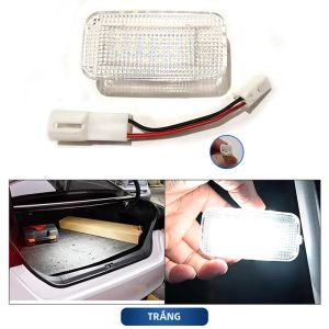 1 Chiếc Đèn LED Nội Thất Phía Sau Thân Cây Đèn Cho Xe Toyota CHR C-HR 2016-2023 Màu Trắng Xe Ngăn Hành Lý Ánh Sáng T10 Giao Diện 5W 600lm