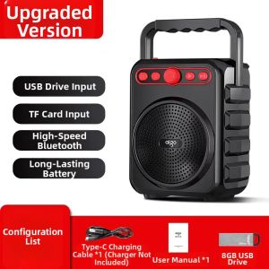 Aigo | Bluetooth Portable KTV Square Dance Cash Receiving Speaker
