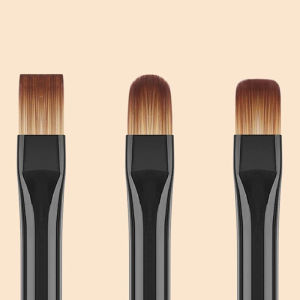 1PC Acrylic Nail Brush Pen for Powder Manicure Round Wood Handle Gel Builder Brushes Tools