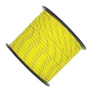 50/100m multifunctional 7 Core Reflective 550 Paracord Rope 4 mm Camping Survival Edc Outdoor Parachute Cord Lanyard Rescue rope