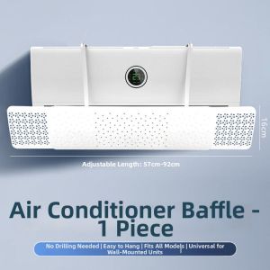 Direct Cold Air Blockage Deflector Panel