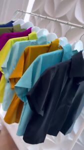 KEMEJA LENGAN PENDEK WANITA RAYON PREMIUM ATASAN BLOUSE KANCING FULL BAJU