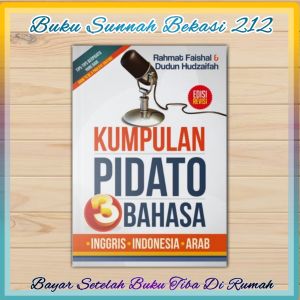 Buku Kumpulan Pidato 3 Bahasa PUSTAKA ARAFAH