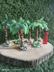 Pohon Kelapa Hiasan Aquarium/Aquascape/Dekorasi ( 1 pcs)