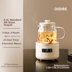 OIDIRE | Office Single Use Mini Electric Teapot