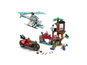 LEGO NINJAGO 71857 Đồ Chơi Lắp Ráp Trận Chiến Tại Nhà Cây (642 chi tiết)
