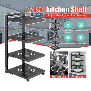 Kitchen Pot Rack 2/3/4 Tiers 304 Stainless Steel Kitchen Sinkware Dish Rack Dish Drainer Rack Rak Pinggan Mangkuk Rak Dapur with Tray Knife & Cutting Board Compartments| Mama House